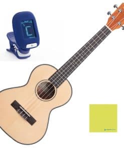 Ukulele Kala, Tapa de Abeto Macizo Caoba Tenor Ukulele,