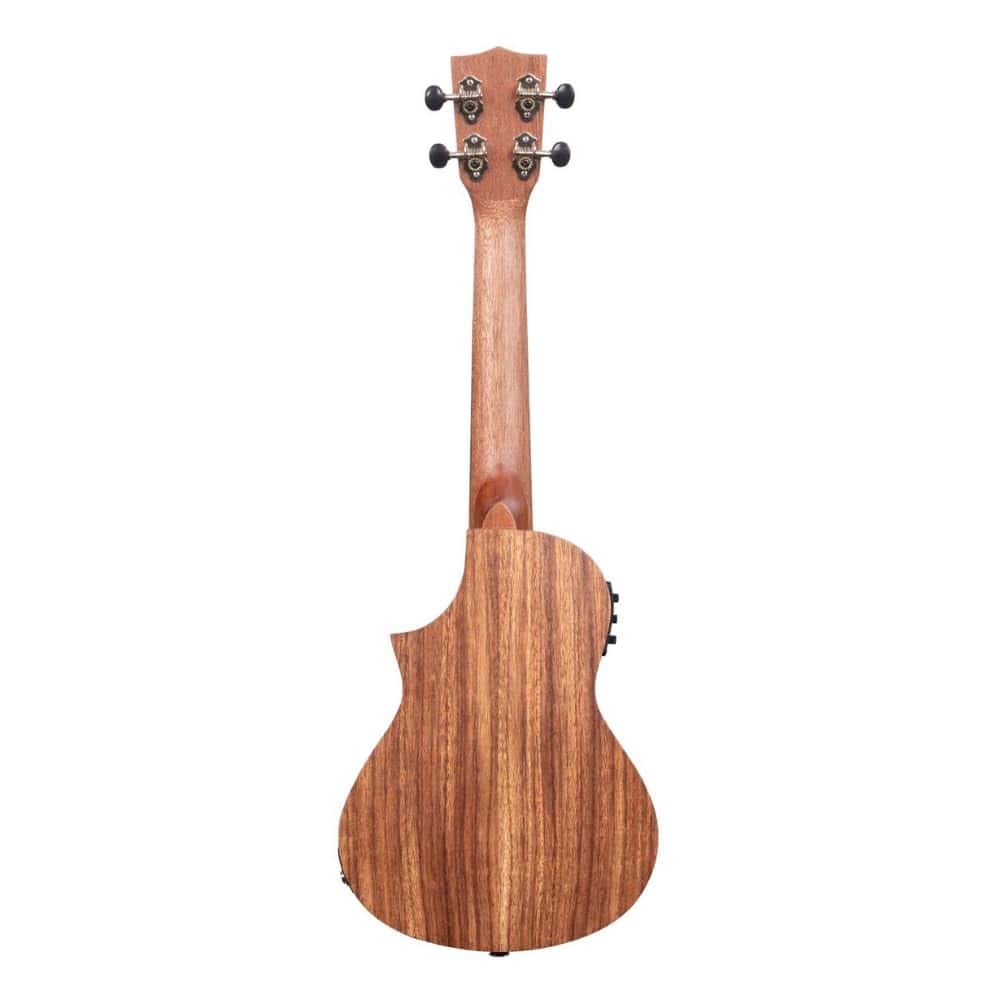 Ukulele Concierto Kala Teak Tri-Top con Cutaway y EQ - Imagen 5