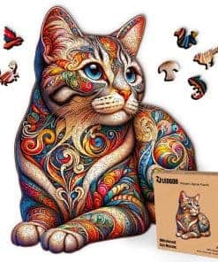 LEOGOR El Original Rompecabezas de Madera Extra -Rompecabeza