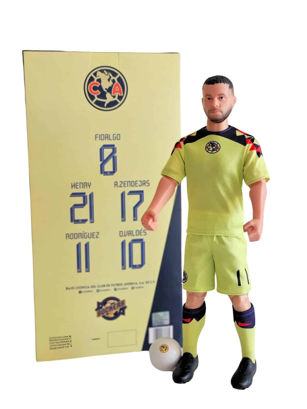 Figurina de Fútbol Oficialmente Licenciada Sockers- Henry - Imagen 8
