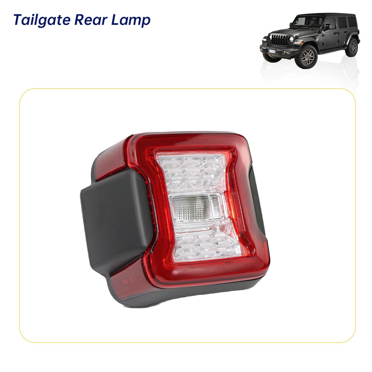 Ensamblaje de Luces Traseras LED Gronsvt para Jeep Wrangler - Imagen 4
