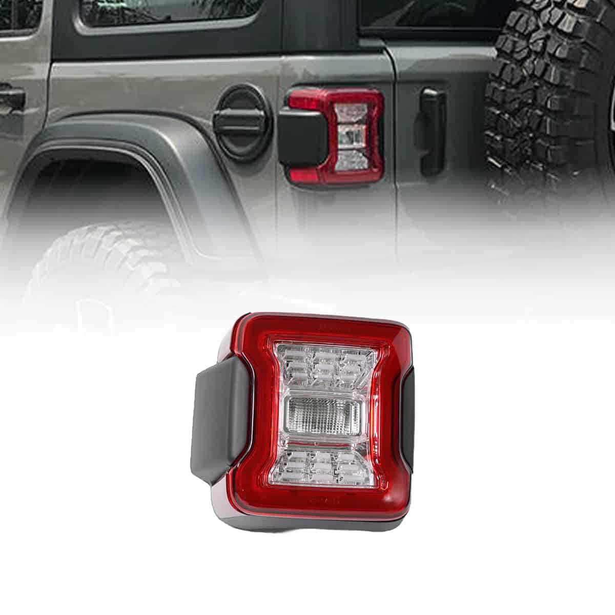 Ensamblaje de Luces Traseras LED Gronsvt para Jeep Wrangler