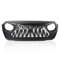 Parrilla Delantera de Tiburón Compatible con Jeep Wrangler