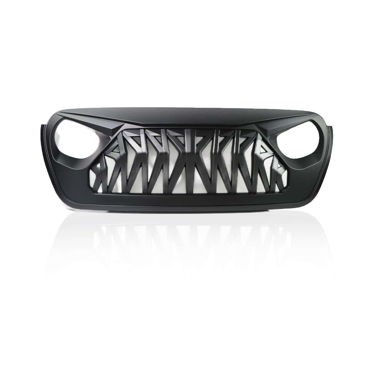 Parrilla Delantera de Tiburón Compatible con Jeep Wrangler