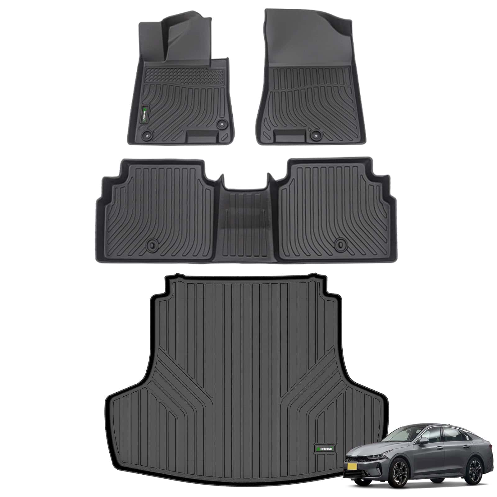 ANBINGO - Tapetes de piso y protector de carga para Kia K5