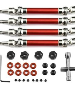 Eje de transmisión CVT, 4 Piezas de Piezas de Repuesto RC