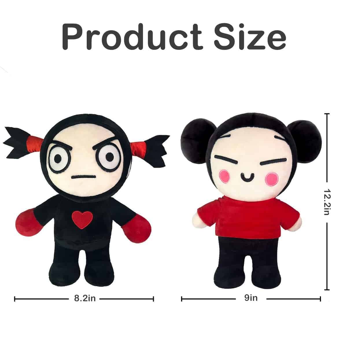 Peluche Estándar Pucca y Garu de 12 Pulgadas Hecho a Mano - Imagen 7