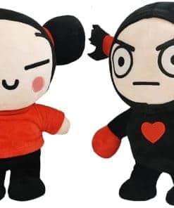 Peluche Estándar Pucca y Garu de 12 Pulgadas Hecho a Mano