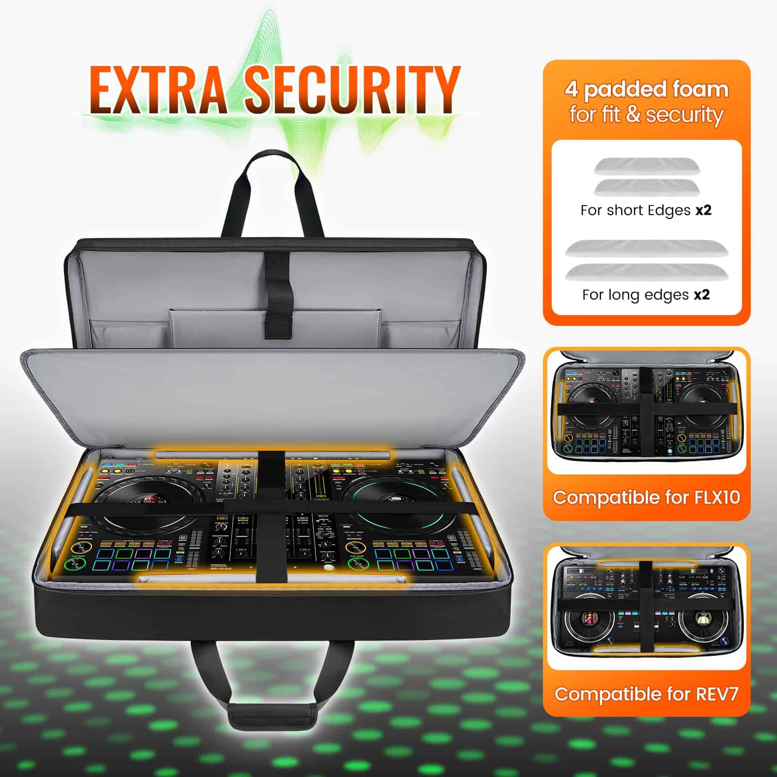 Estuche para Controlador DJ SNIGJAT para DDJ FLX10 / 1000 / - Imagen 4