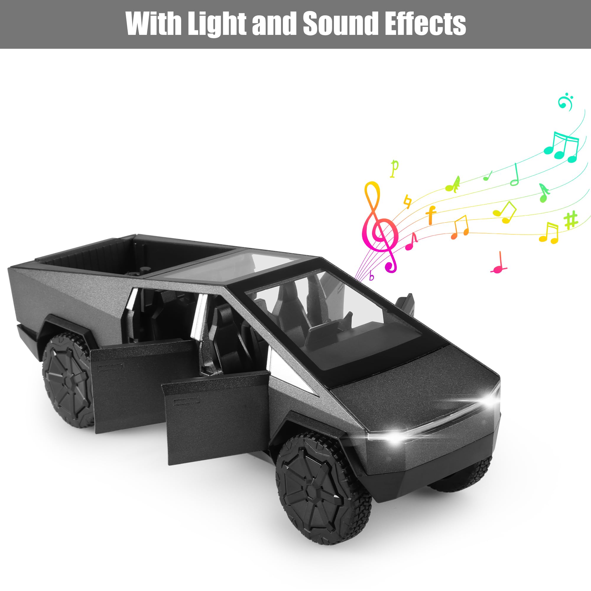 Camiones de Juguete 1/32 Coches de Fundición a Presión - Imagen 3