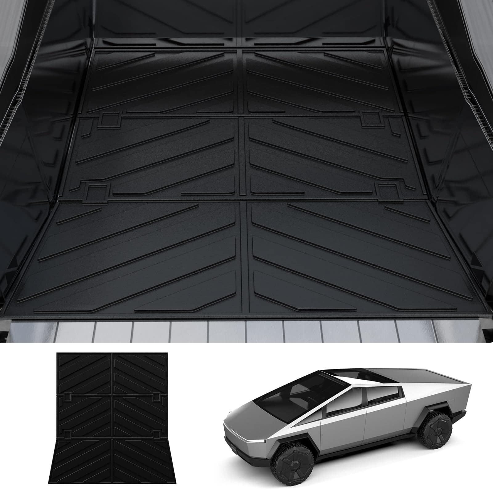 Tapete de cama de camión Bomely Compatible con Tesla