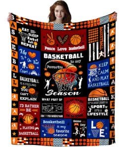 Manta de Baloncesto Zorkomr Regalos para Niñas Niños