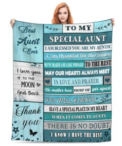 Regalos de Sobrina para Tía, Mantas de Tía de Sobrina, 50"