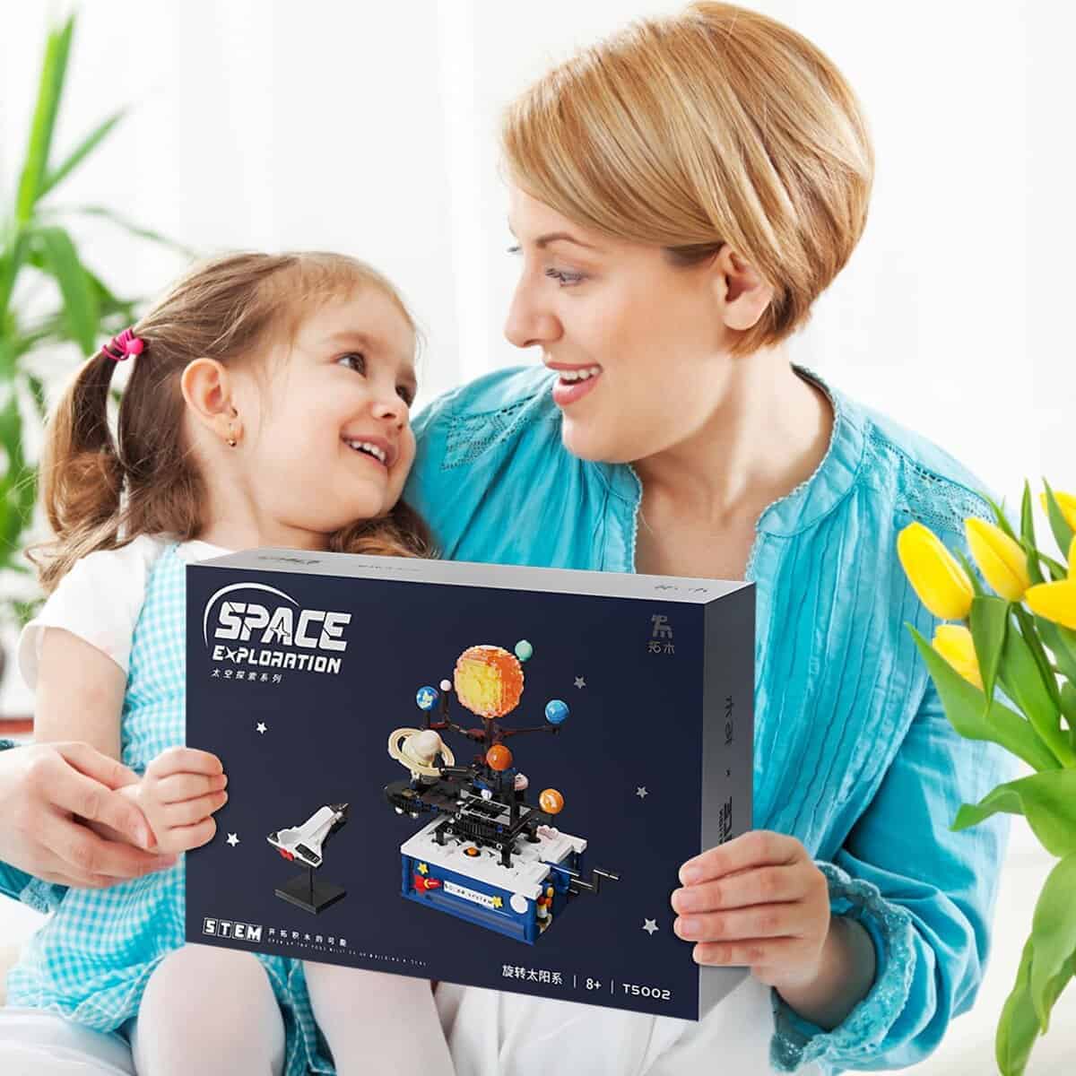 Set de Bloques de Construcción del Modelo del Sistema Solar - Imagen 9