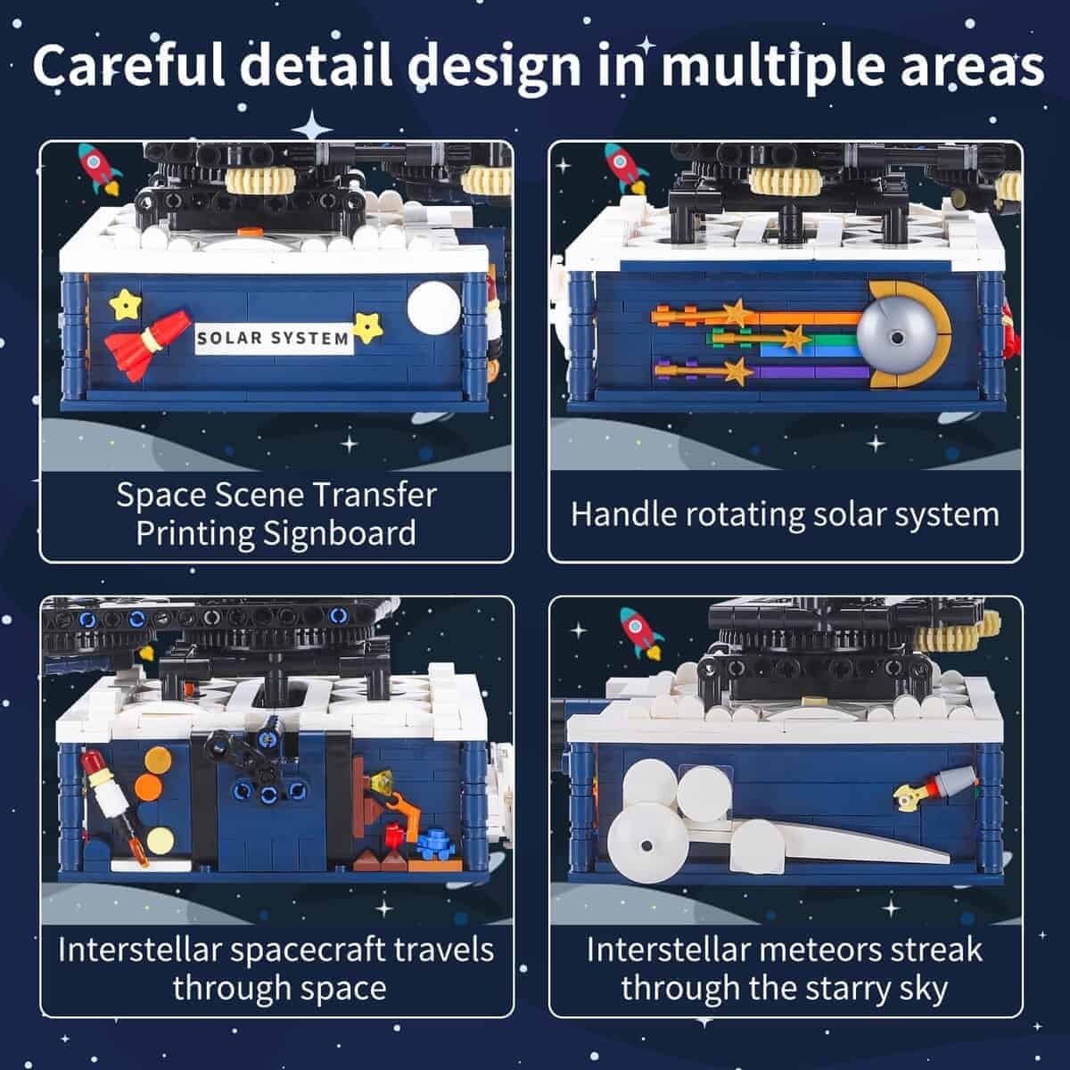 Set de Bloques de Construcción del Modelo del Sistema Solar - Imagen 6
