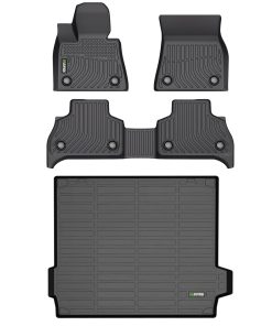 Conjunto de tapetes para piso y forro de carga HAFIDI para