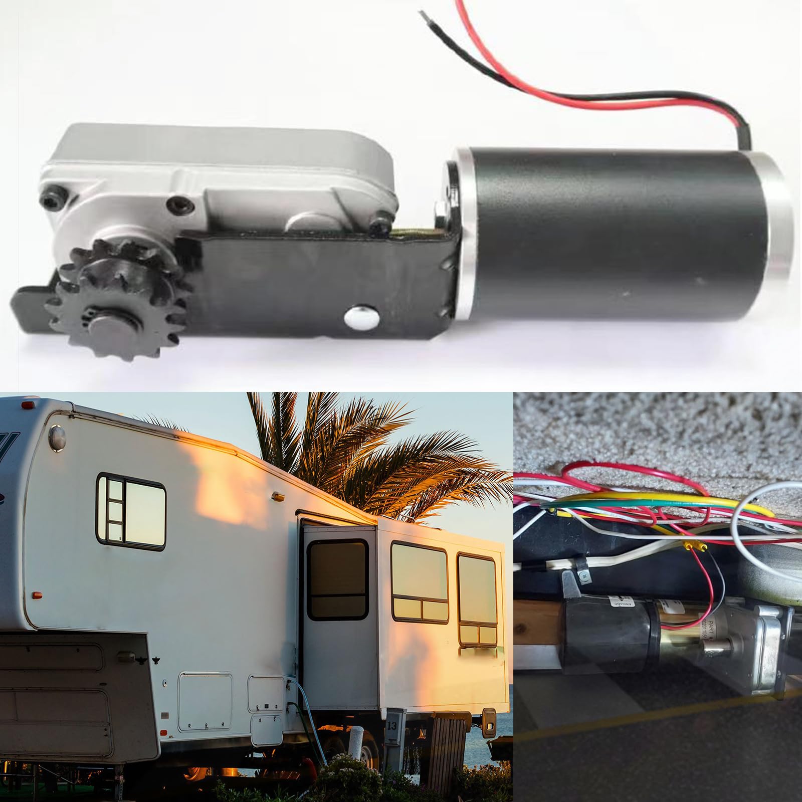 NBWIYQP 225008 Caja de Engranajes del Motor del Slide Out