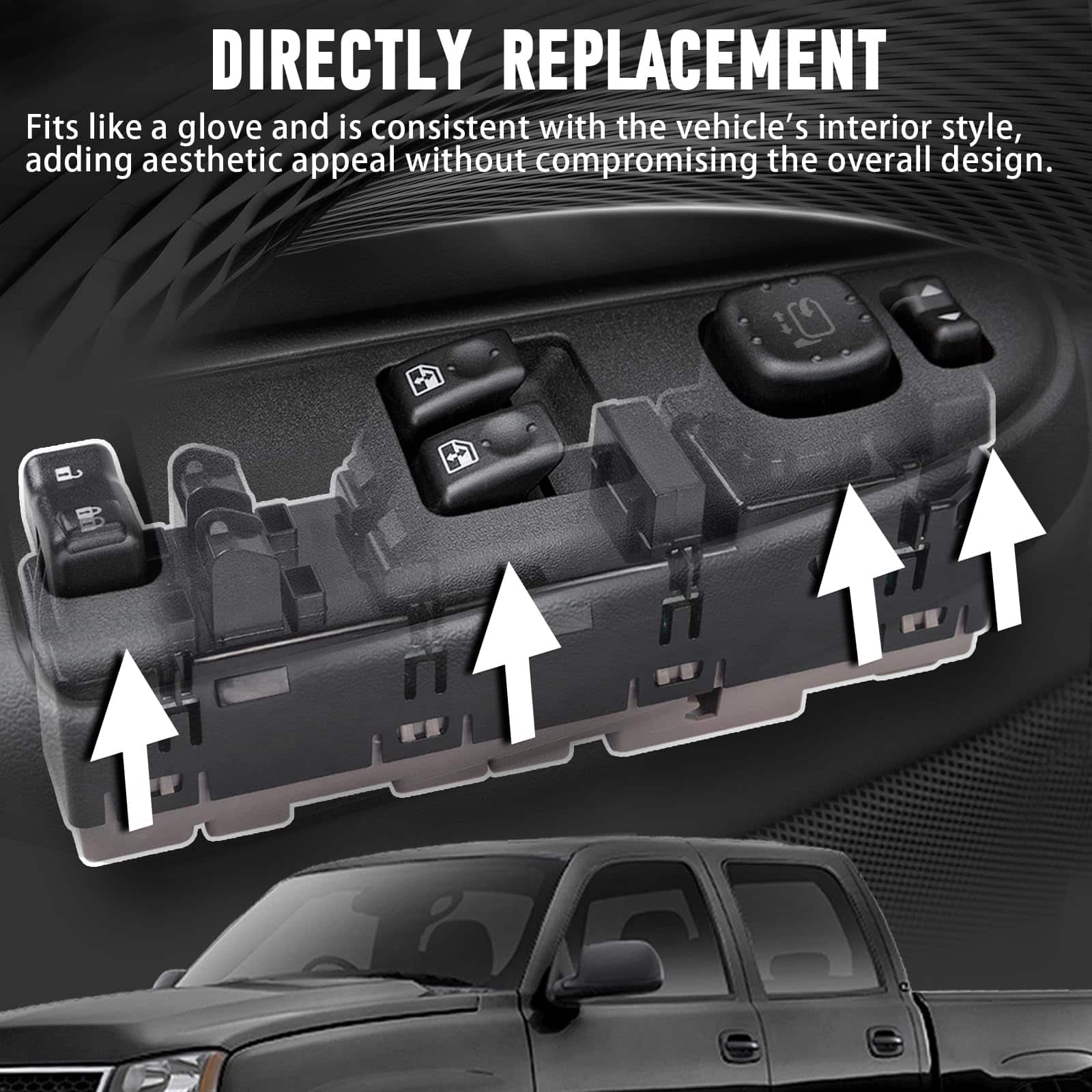 Interruptor de Control de Ventana Principal -48 DWS248 - Imagen 3