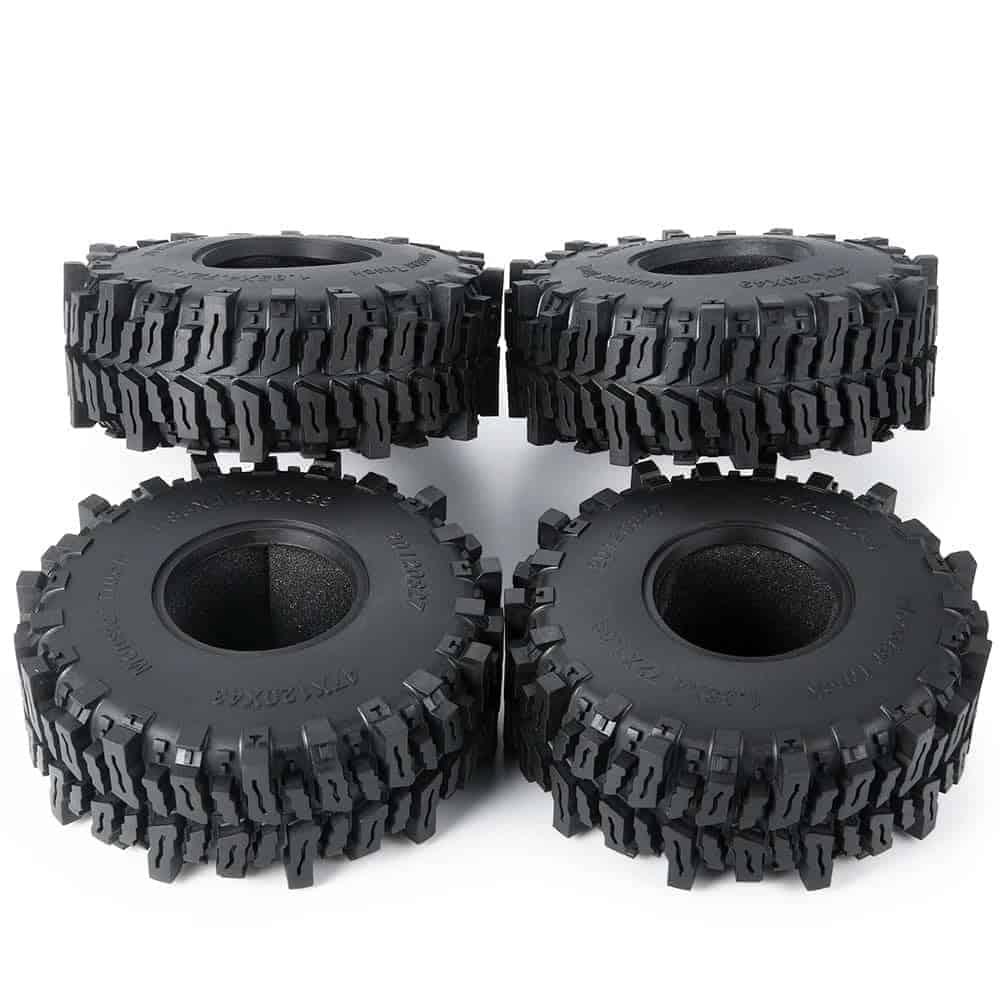 Neumáticos de Crawler RC 1.9 pulgadas, 4 piezas, Neumáticos - Imagen 7