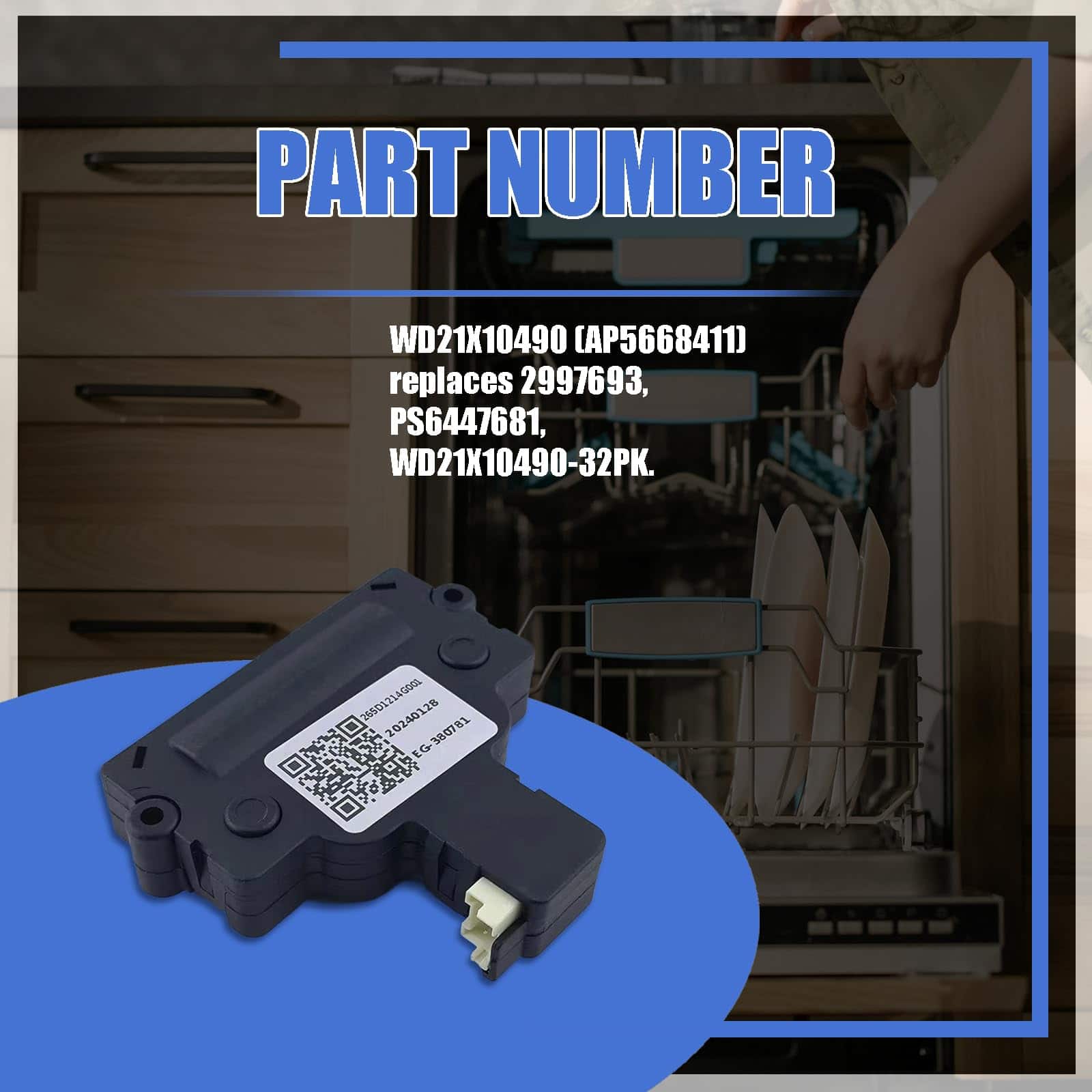 Cerradura y ensamblaje de interruptor de puerta para - Imagen 4