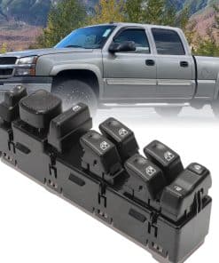 Interruptor Maestro de Ventana con Botón de Bloqueo de