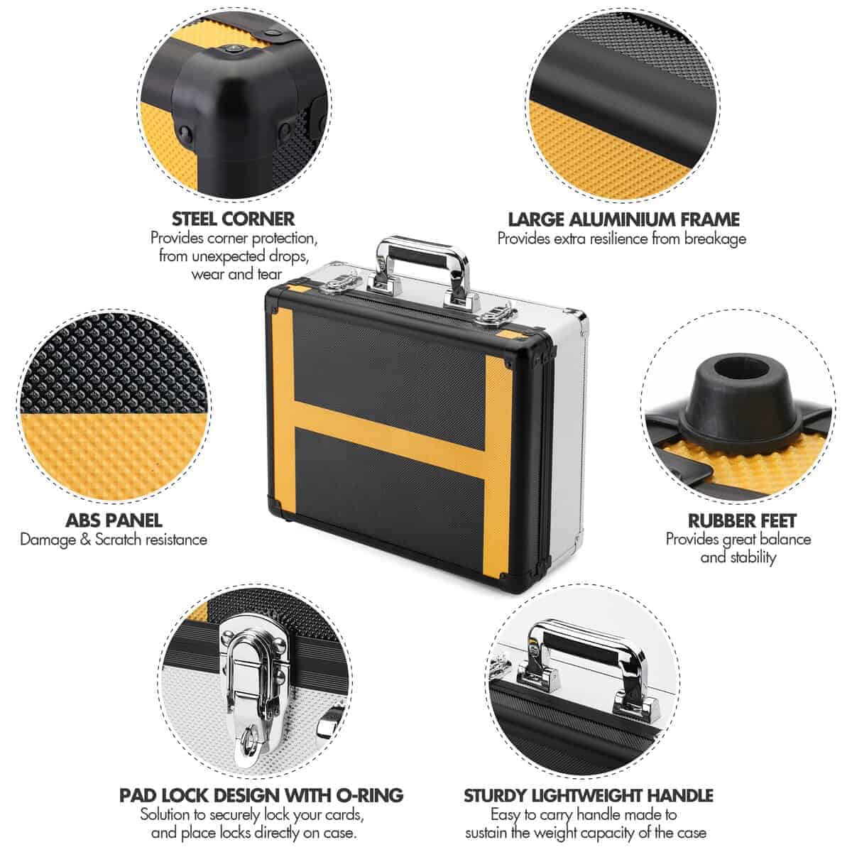 Caja de Almacenamiento FunGuys -Negro y Dorado - Imagen 4