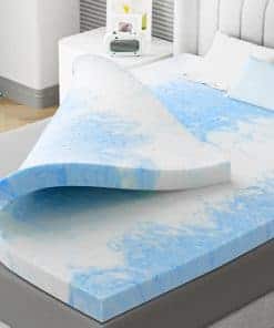 Colchón Topper de Espuma Viscoelástica Twin de 2 Pulgadas -