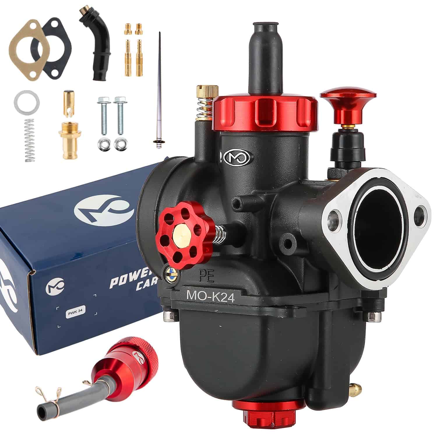 Carburador PE 24mm para Motor de Motocicleta 140cc-150cc