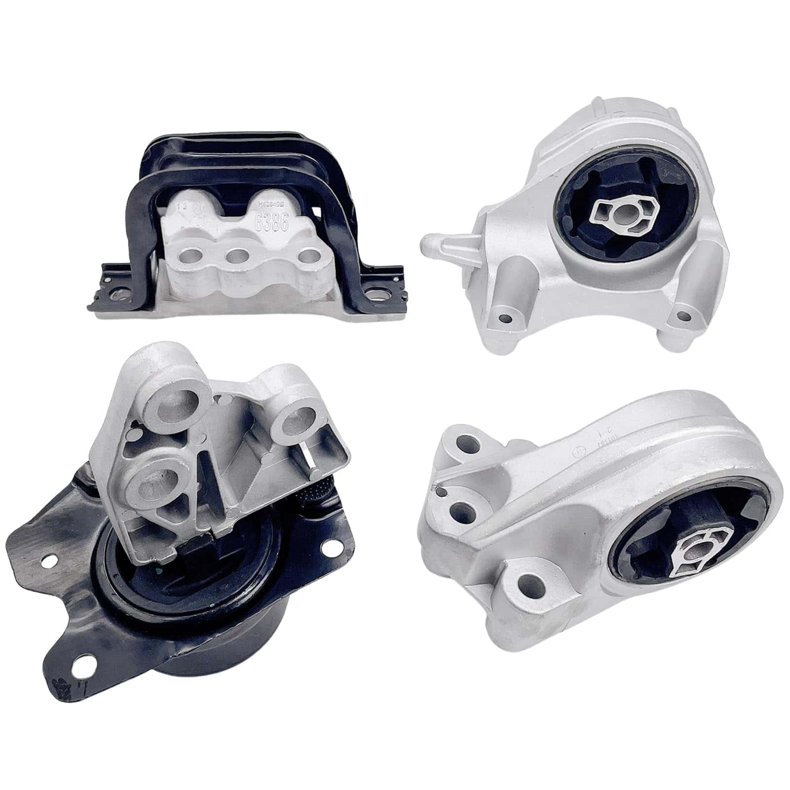 Conjunto de 4 soportes de motor, soporte de motor y soporte