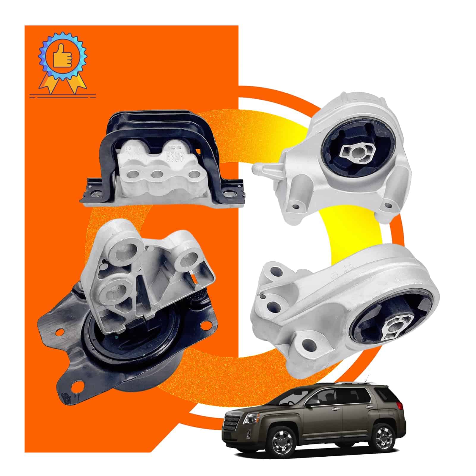 Conjunto de 4 soportes de motor, soporte de motor y soporte - Imagen 8