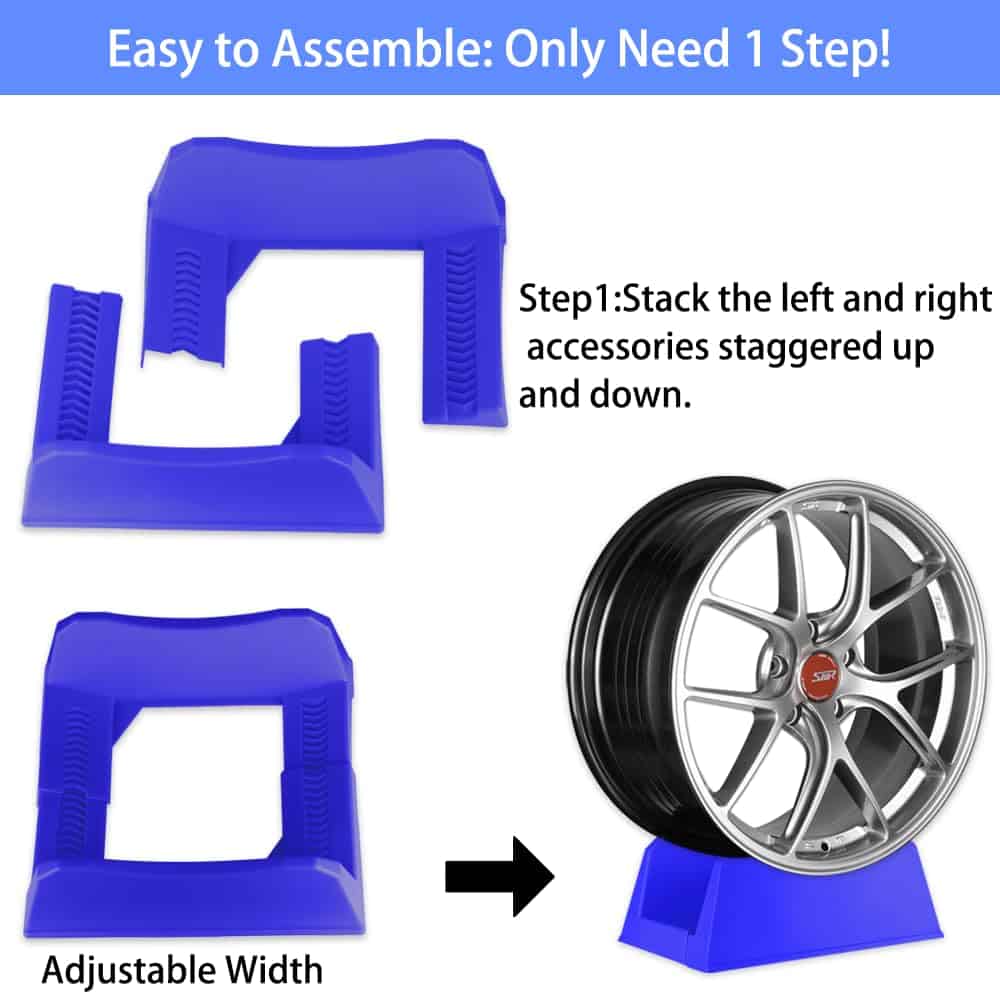 Soporte para Exhibición de Neumáticos de Coche TUBYIC - Imagen 5