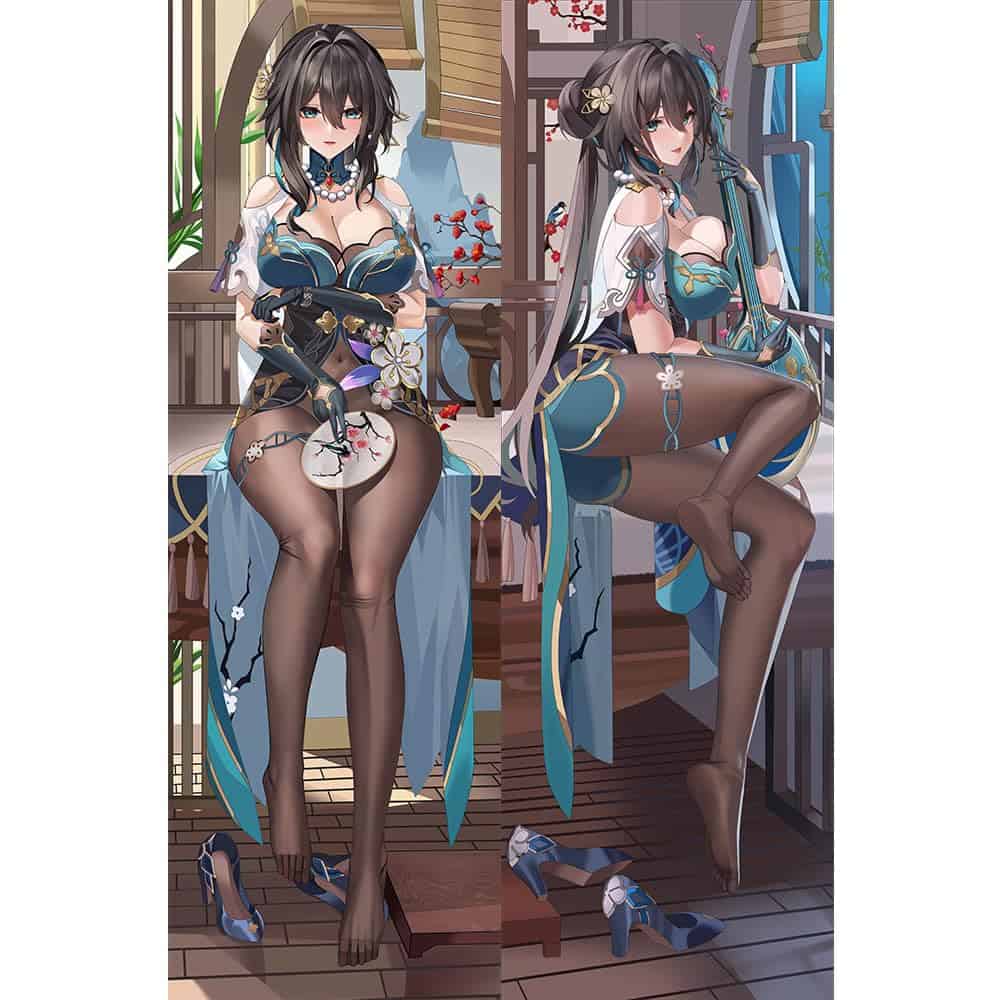 Funda de almohada corporal de anime MISAKI1987 Honkai: Star