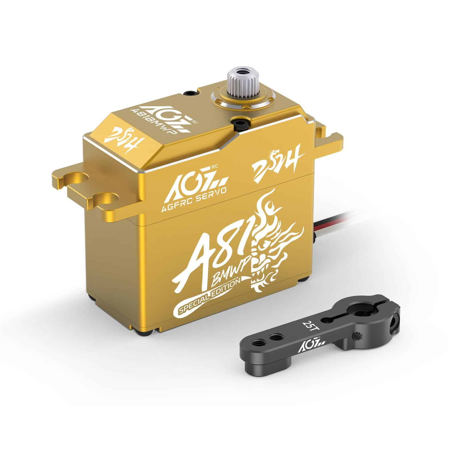 Servo Motor RC de Dirección Impermeable AGFRC 55KG - Alto