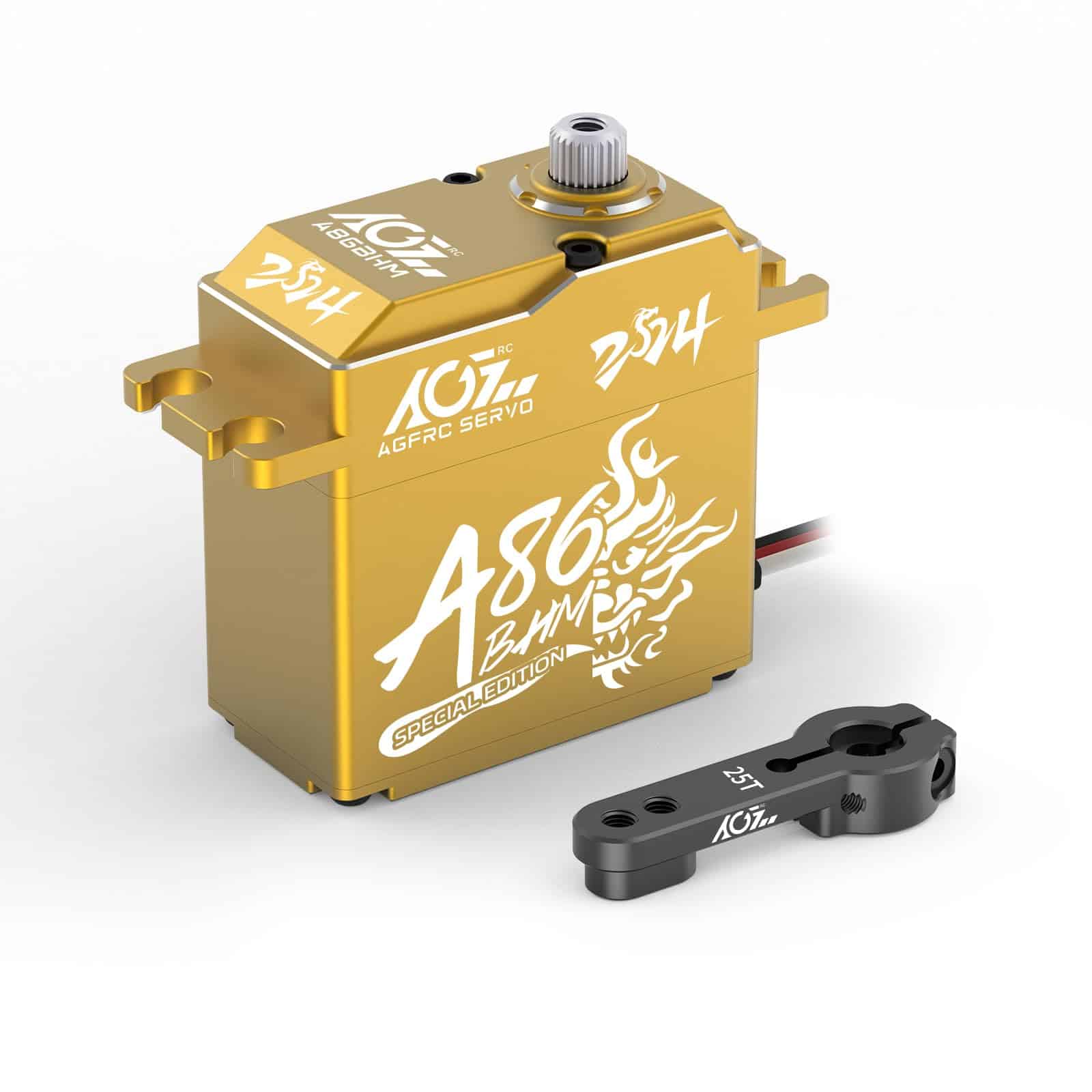 Servo de Dirección para RC AGFRC 55KG - Alto Torque -