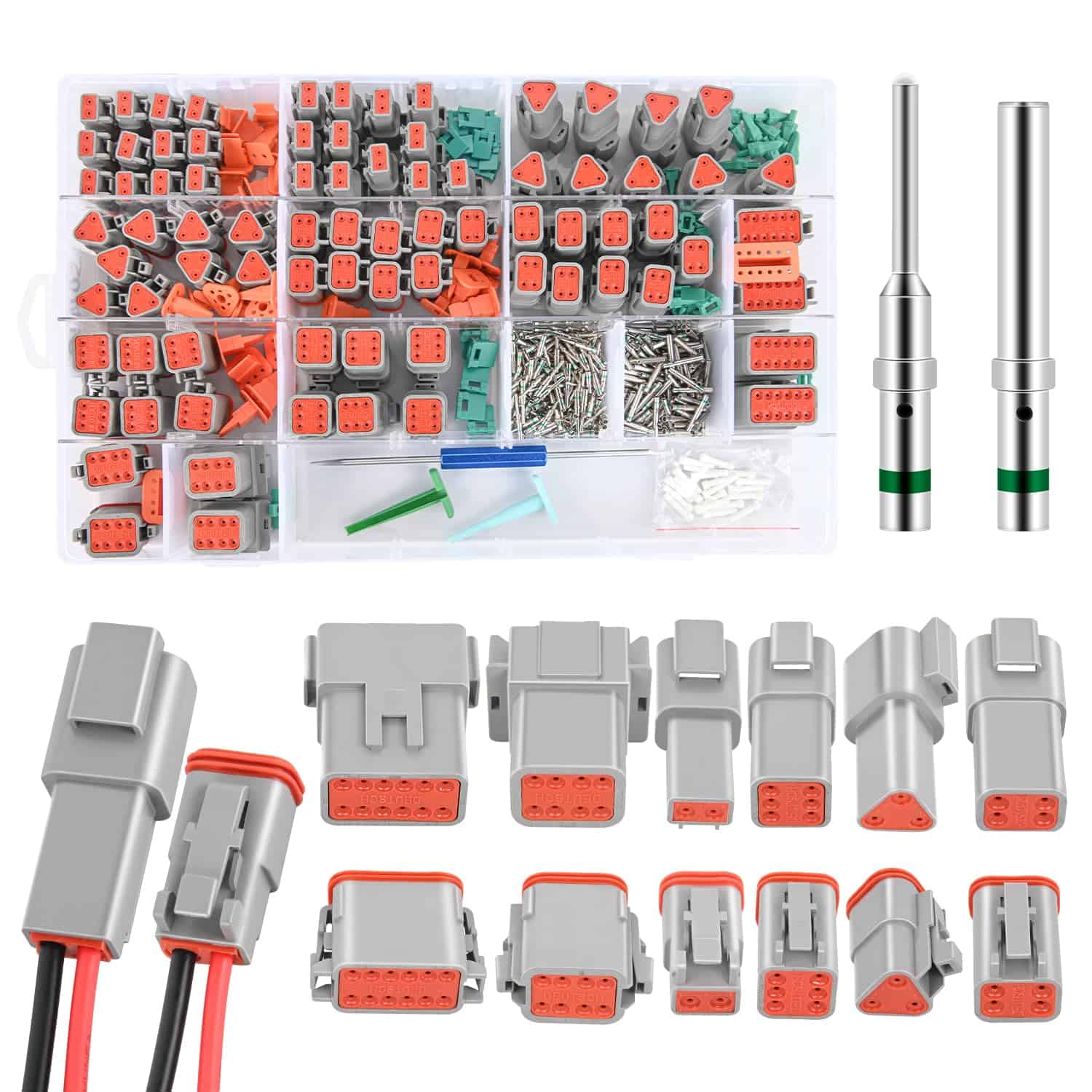 Kit de Conectores DT de 2 3 4 6 8 12 Pines de Nilight 40