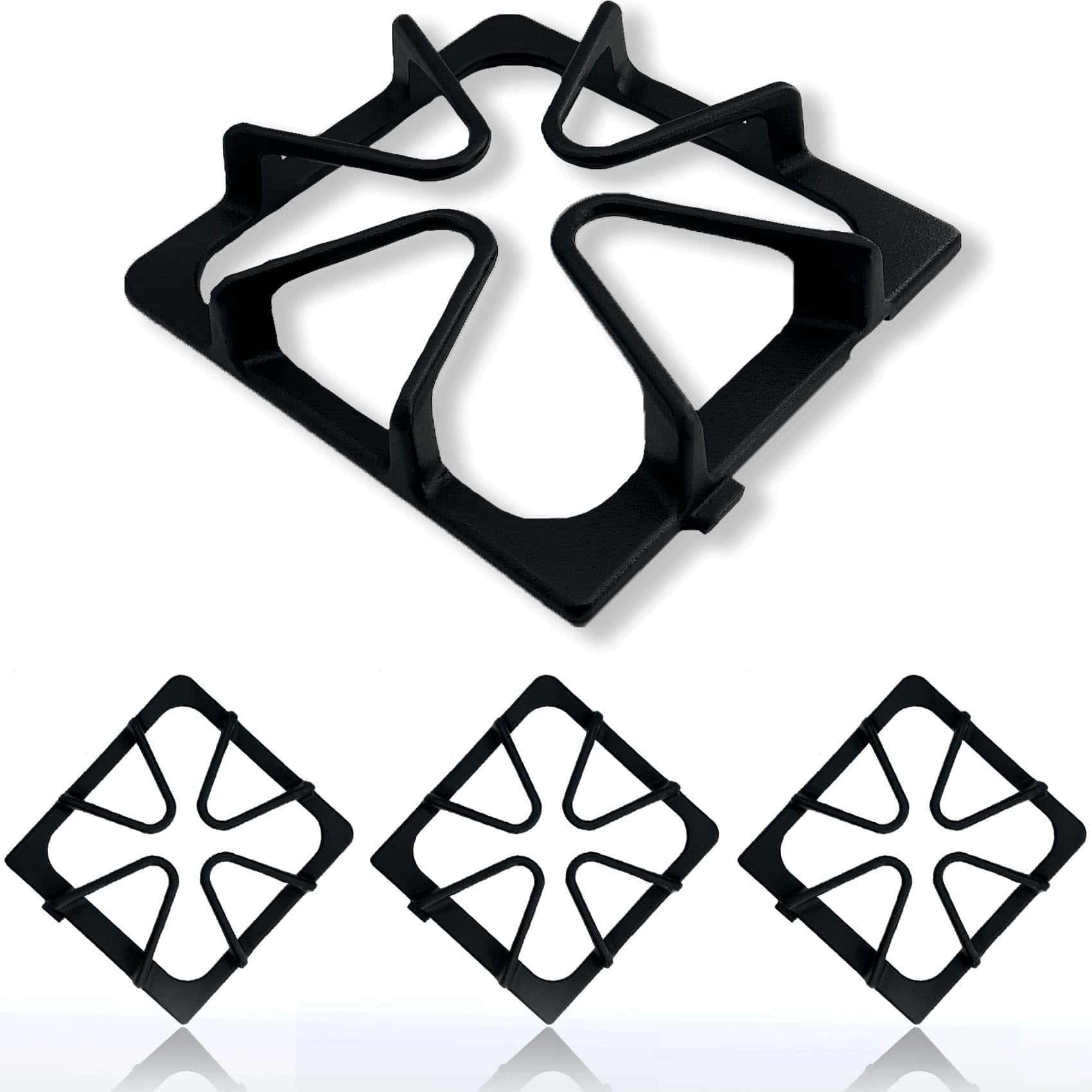 Rejilla de quemador actualizada 2024 W10447925 para