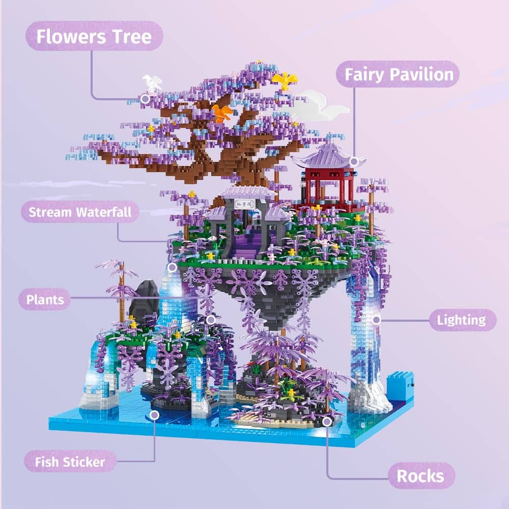 Set de Bloques de Construcción Puzzlandia Arquitectura - Imagen 3