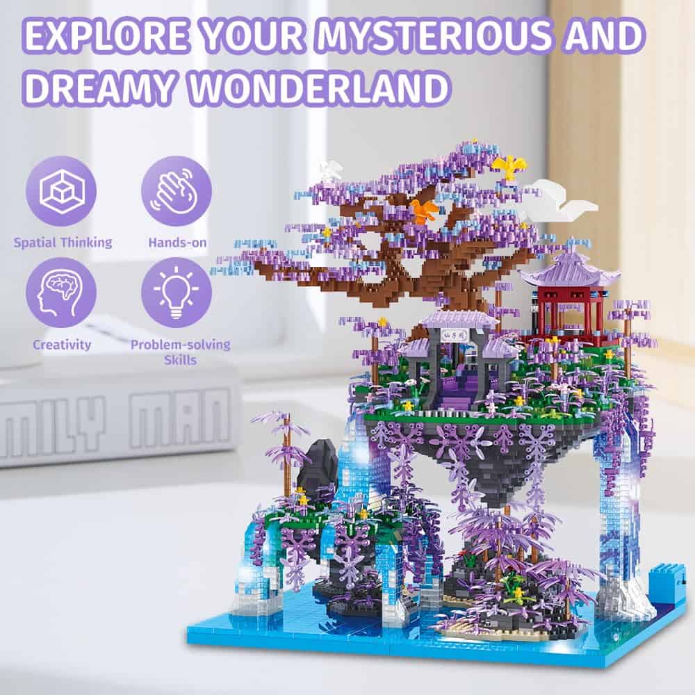 Set de Bloques de Construcción Puzzlandia Arquitectura - Imagen 6