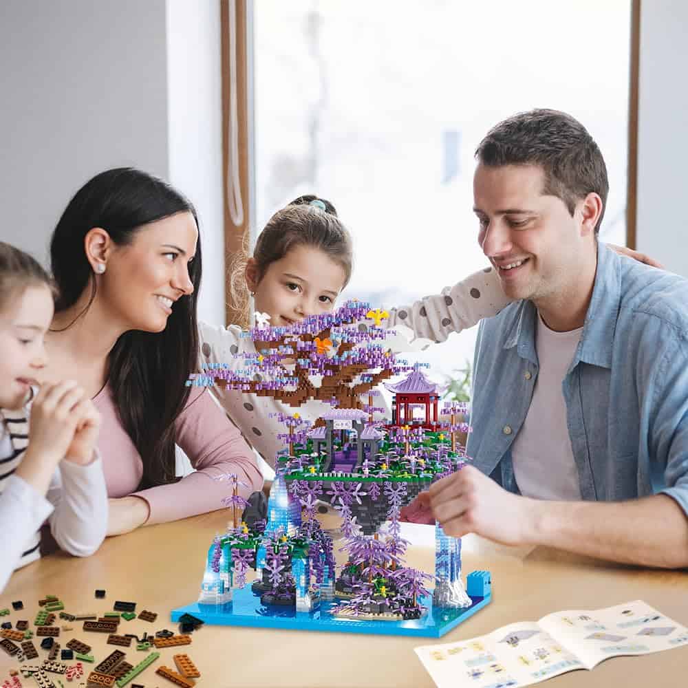 Set de Bloques de Construcción Puzzlandia Arquitectura - Imagen 7