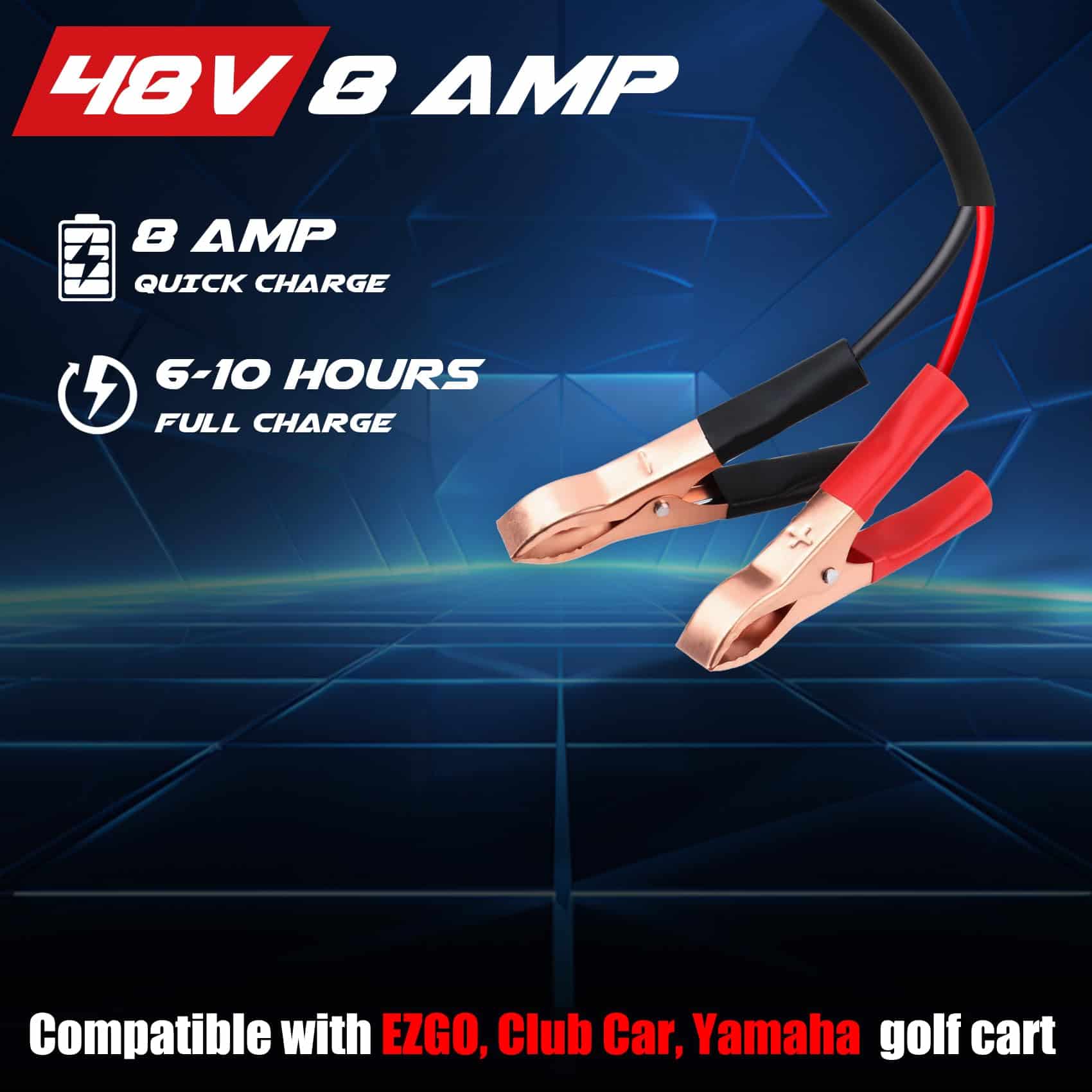 Cargador de Batería de Litio Lifepo4 Magula 48V/58.4V 8A, - Imagen 4