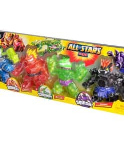 Pack Especial Heroes of Goo Jit Zu All Stars 4 Pack - Tyro,