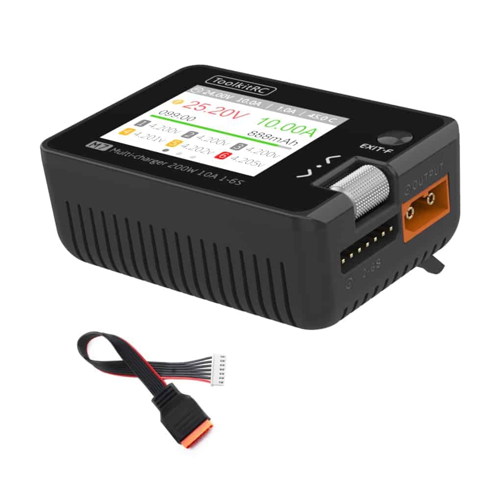 ToolkitRC M7 200W 10A Cargador Equilibrado Descargador para - Imagen 3