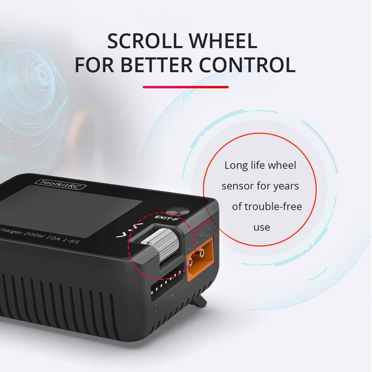 ToolkitRC M7 200W 10A Cargador Equilibrado Descargador para - Imagen 6