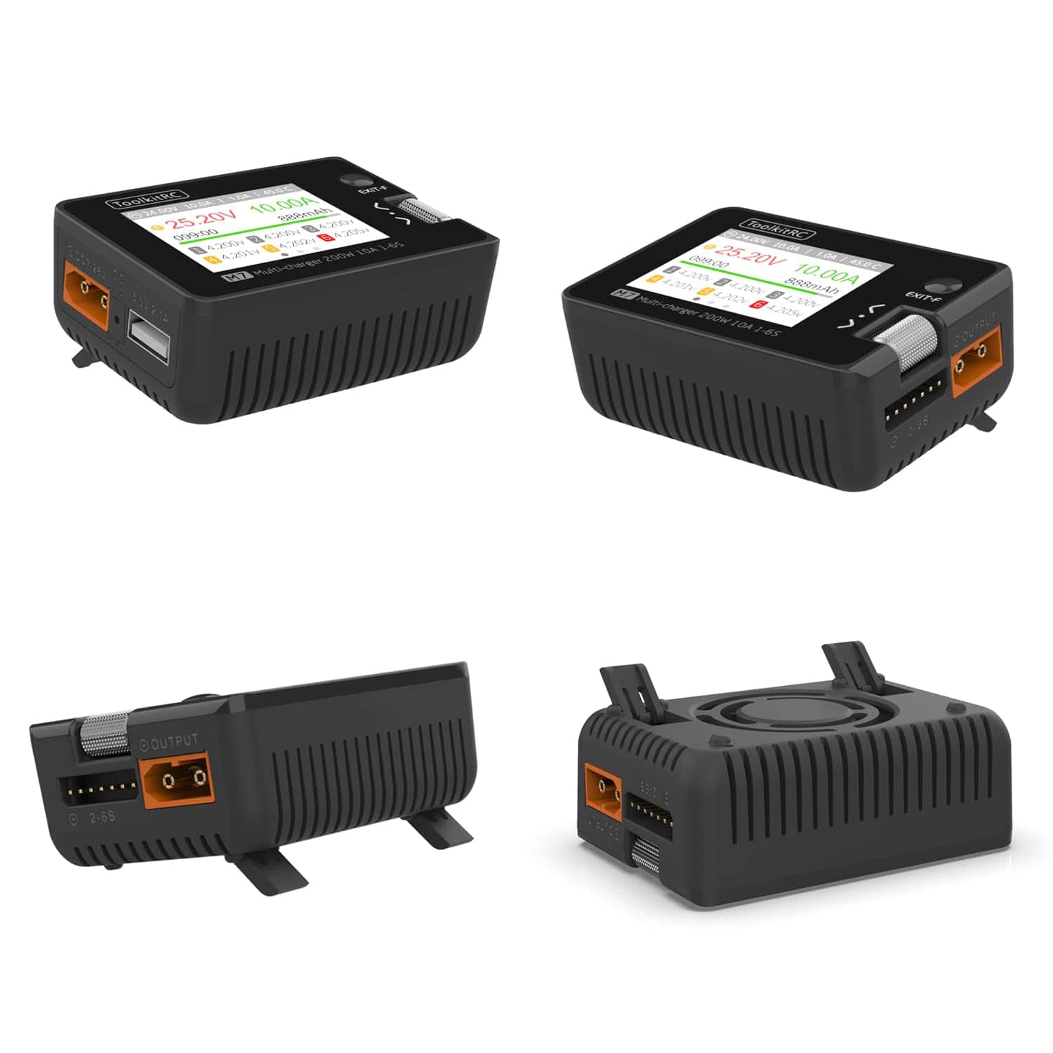 ToolkitRC M7 200W 10A Cargador Equilibrado Descargador para - Imagen 4