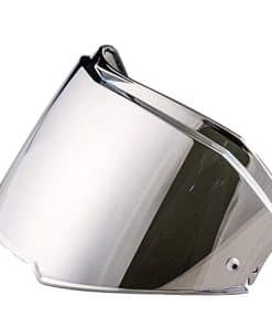 Visera de Casco de Motocicleta JQF Gear -Cromo Plateado