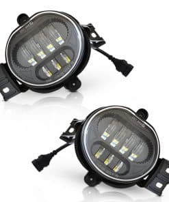 Kit de luces LED blancas para niebla Asgohme compatible con