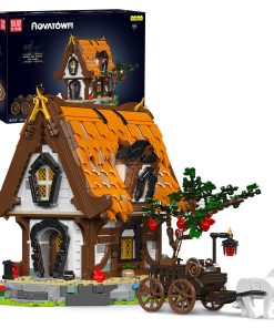 Set de construcción de cabaña de madera Mould King 16054