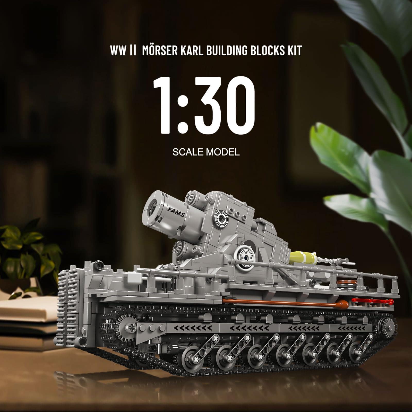 Kit de Bloques de Construcción de Tanque del Ejército de - Imagen 4