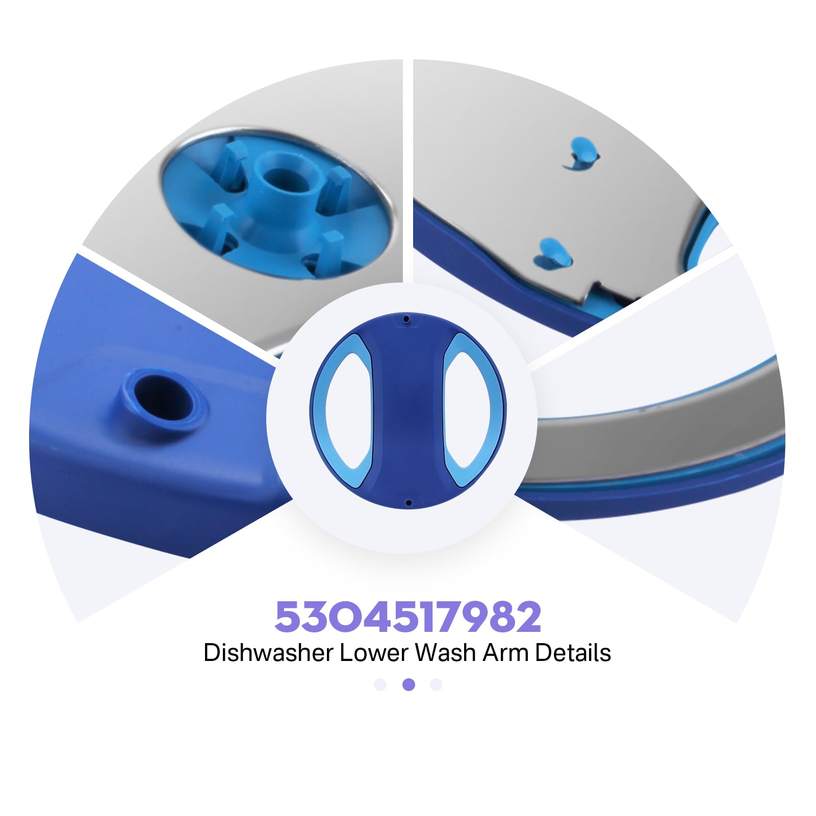 5304517982 Brazo de lavado inferior para lavavajillas - Imagen 4