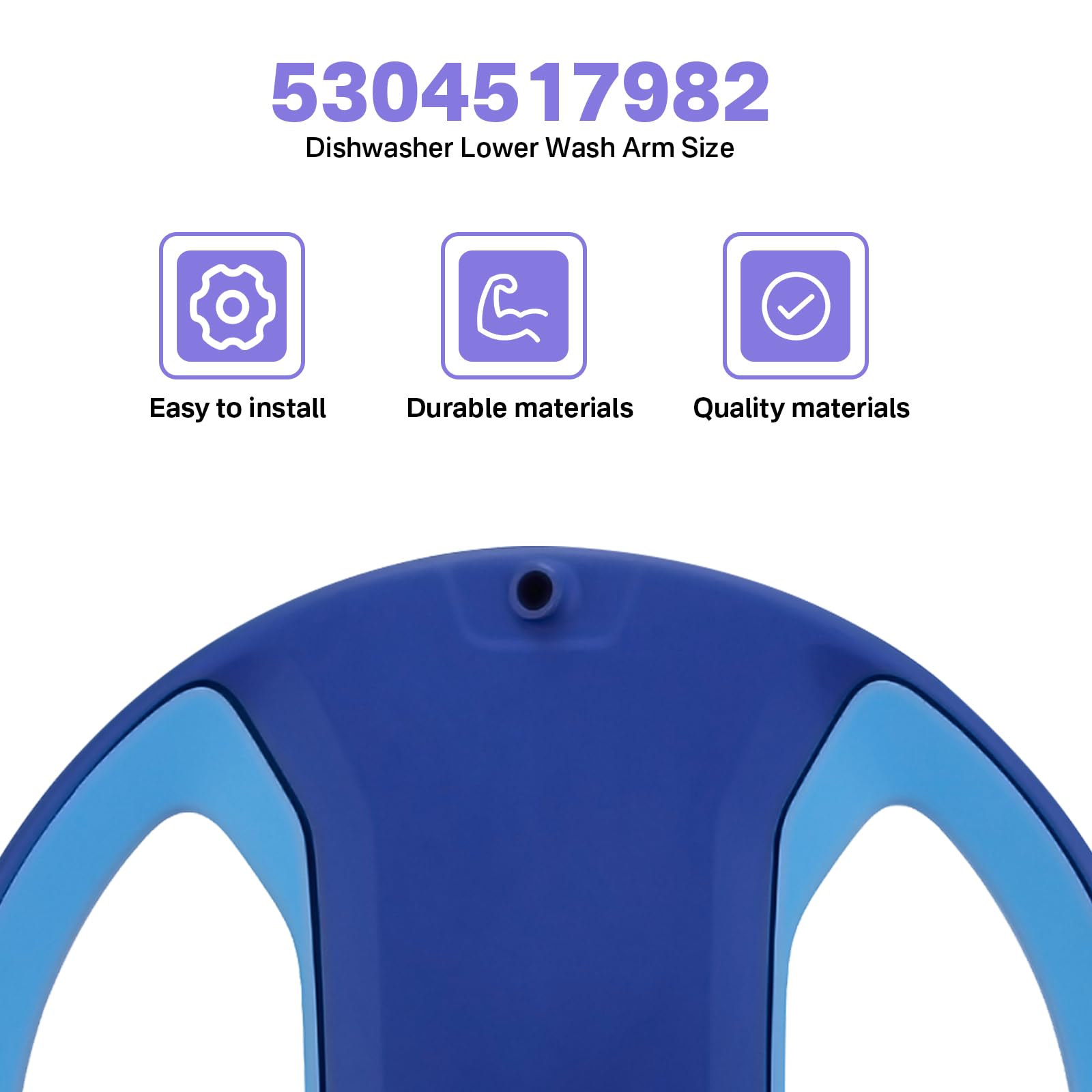 5304517982 Brazo de lavado inferior para lavavajillas - Imagen 5